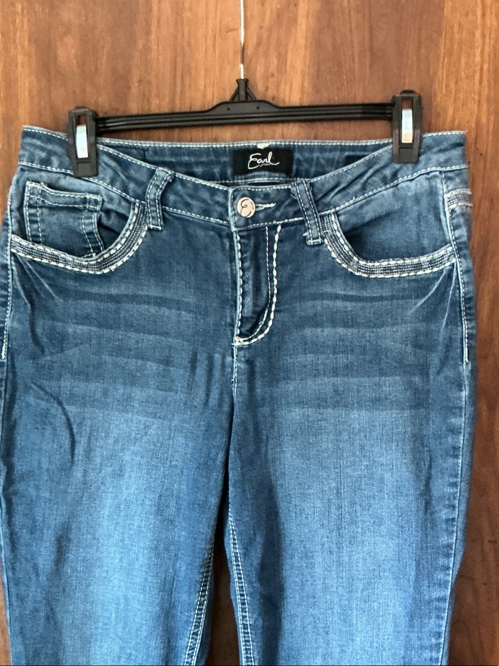 Earl Jeans Women's Dark Blue Boot Cut Denim